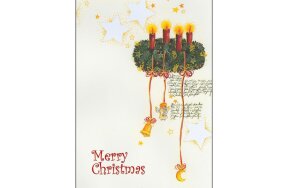 CHRISTMAS CARD 11,6x16cm